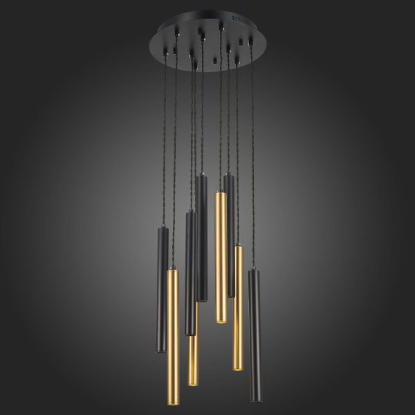 ST153.443.27 Светильник подвесной Черный LED 1*27W 4000K 2 295Lm Ra  IP20 D350xH1 500 180-240V Подвесные светильники — изображение 2