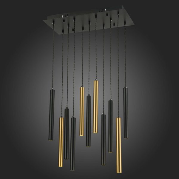 ST153.443.33 Светильник подвесной Черный LED 1*33W 4000K 2 805Lm Ra  IP20 L600xW300xH320 180-240V Подвесные светильники — изображение 2