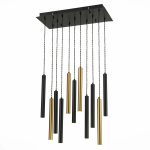 ST153.443.33 Светильник подвесной Черный LED 1*33W 4000K 2 805Lm Ra  IP20 L600xW300xH320 180-240V Подвесные светильники — изображение 3