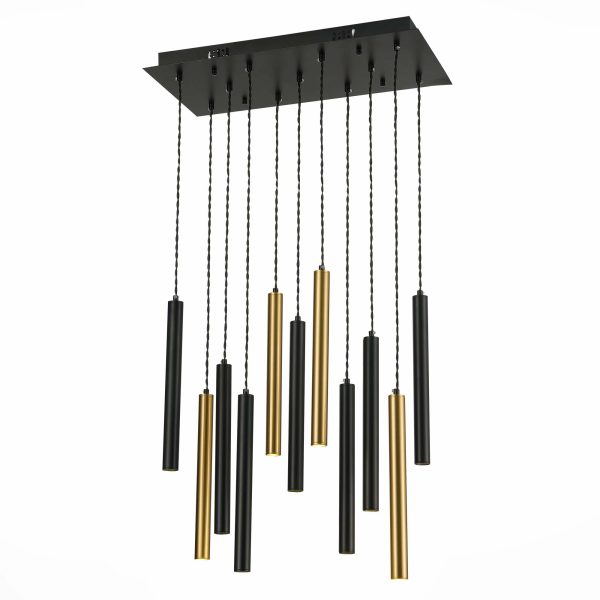 ST153.443.33 Светильник подвесной Черный LED 1*33W 4000K 2 805Lm Ra  IP20 L600xW300xH320 180-240V Подвесные светильники — изображение 3