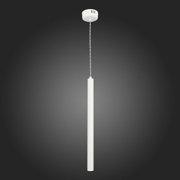 ST153.543.03 Светильник подвесной Белый LED 1*3W 4000K 255Lm Ra  IP20 D30xH1 500 180-240V Подвесные светильники — изображение 2