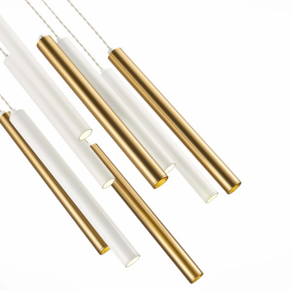 ST153.543.27 Светильник подвесной Белый LED 1*27W 4000K 2 295Lm Ra  IP20 D350xH1 500 180-240V Подвесные светильники — изображение 5