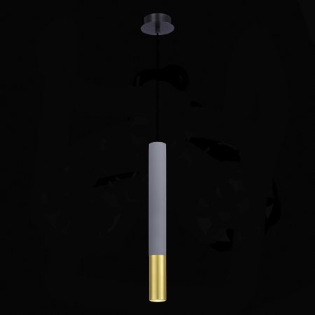 ST154.703.01 Светильник подвесной Серый GU10 1*5W IP20 D55xH410 180-240V Без ламп Подвесные светильники