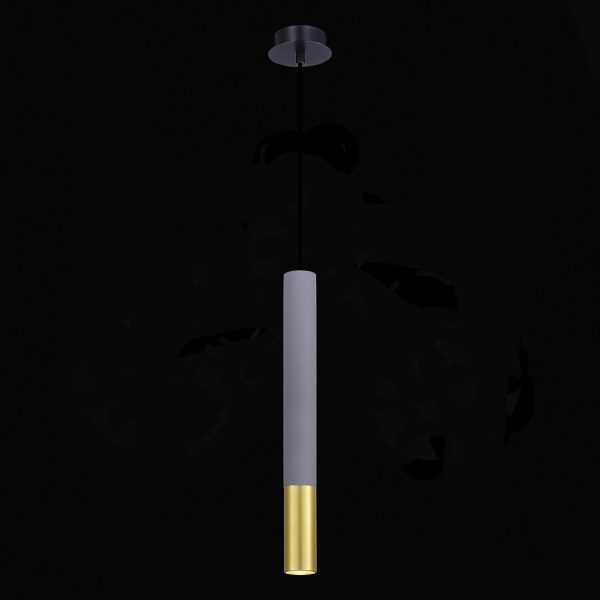 ST154.703.01 Светильник подвесной Серый GU10 1*5W IP20 D55xH410 180-240V Без ламп Подвесные светильники ST154.703.01 Светильник подвесной Серый GU10 1*5W IP20 D55xH410 180-240V Без ламп Подвесные светильники