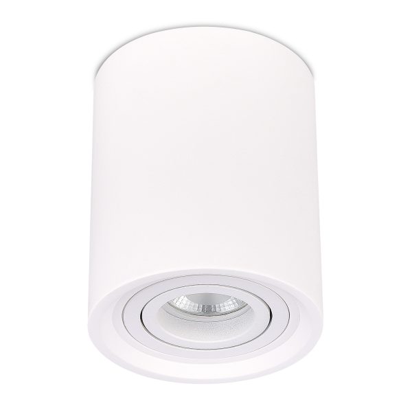 ST156.502.01 Светильник потолочный Белый GU10 1*50W IP20 D100xH120 180-240V Без ламп Накладные светильники — изображение 4