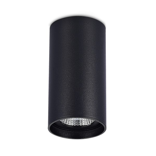 ST157.442.15 Светильник потолочный Черный LED 1*15W 4000K 1 200Lm Ra>90 60° IP44 D75xH140 220-265V Накладные светильники — изображение 4