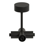 ST1602.469.00 Потолочный токопроводящий X-коннектор ST-Luce Черный TECHNO — изображение 2