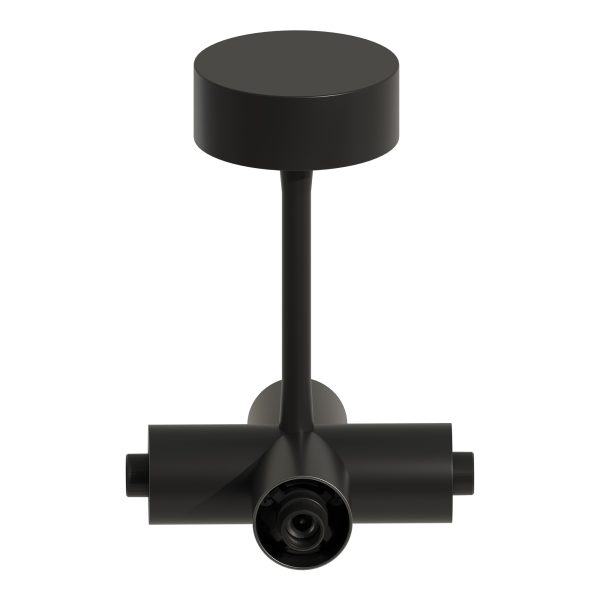 st1602.469.00-potolochnyj-tokoprovodjashhij-x-konnektor-st-luce-chernyj-techno-1 ST1602.469.00 Потолочный токопроводящий X-коннектор ST-Luce Черный TECHNO — изображение 2