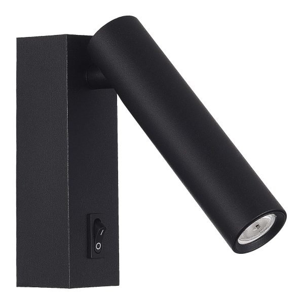 ST161.411.05 Светильник настенный ST-Luce Черный/Черный LED 1*5W 3000K Настенные светильники — изображение 2