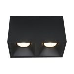 ST168.402.02 Светильник потолочный Черный GU10 2*50W IP20 L82