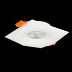 ST203.508.01 Св-к встр. Белый GU10 1*50W  L95xW95xH25 220V Без ламп Встраиваемые светильники — изображение 4