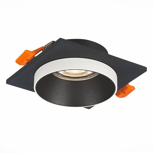 ST206.418.01 Св-к встр. Черный GU10 1*50W  L92xW92xH38 220V Без ламп Встраиваемые светильники — изображение 3