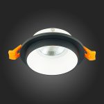 ST206.428.01 Св-к встр. Черный GU10 1*50W  IP20 D92xH38 220V Без ламп Встраиваемые светильники — изображение 5