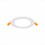ST209.538.06 Св-к встр. Белый LED 1*6W 3000K 330Lm Ra80 110° IP20 D120xH8 90-265V Встраиваемые светильники — изображение 3