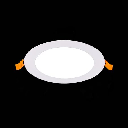 ST209.538.09 Св-к встр. Белый LED 1*9W 3000K 585Lm Ra80 110° IP20 D145xH8 90-265V Встраиваемые светильники