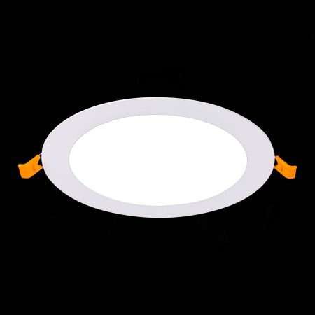 ST209.538.12 Св-к встр. Белый LED 1*12W 3000K 816Lm Ra80 110° IP20 D170xH8 90-265V Встраиваемые светильники