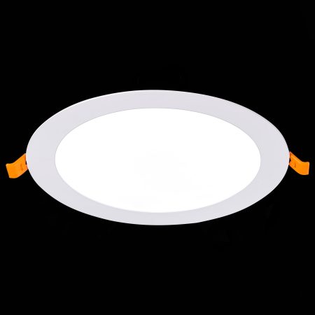 ST209.538.15 Св-к встр. Белый LED 1*15W 3000K 1 020Lm Ra80 110° IP20 D190xH8 90-265V Встраиваемые светильники