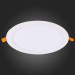 ST209.538.18 Св-к встр. Белый LED 1*18W 3000K 1 296Lm Ra80 110° IP20 D225xH8 90-265V Встраиваемые светильники — изображение 5