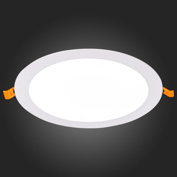 st209.548.18-sv-k-vstr.-belyj-led-118w-4000k-1-350lm-ra80-110-ip20-d225xh8-90-265v-vstraivaemye-svetilniki-1 ST209.548.18 Св-к встр. Белый LED 1*18W 4000K 1 350Lm Ra80 110° IP20 D225xH8 90-265V Встраиваемые светильники — изображение 2