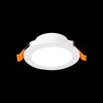 ST210.538.06 Св-к встр. Белый LED 1*6W 3000K 480Lm Ra80 110° IP20 D90xH30 220-240V Встраиваемые светильники