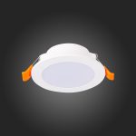 ST210.538.06 Св-к встр. Белый LED 1*6W 3000K 480Lm Ra80 110° IP20 D90xH30 220-240V Встраиваемые светильники — изображение 5