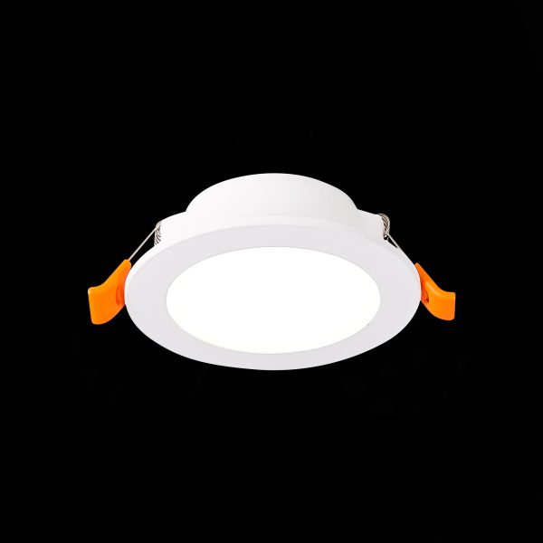 ST210.538.06 Св-к встр. Белый LED 1*6W 3000K 480Lm Ra80 110° IP20 D90xH30 220-240V Встраиваемые светильники ST210.538.06 Св-к встр. Белый LED 1*6W 3000K 480Lm Ra80 110° IP20 D90xH30 220-240V Встраиваемые светильники