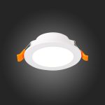 ST210.548.06 Св-к встр. Белый LED 1*6W 4000K 480Lm Ra80 110° IP20 D90xH30 220-240V Встраиваемые светильники — изображение 2