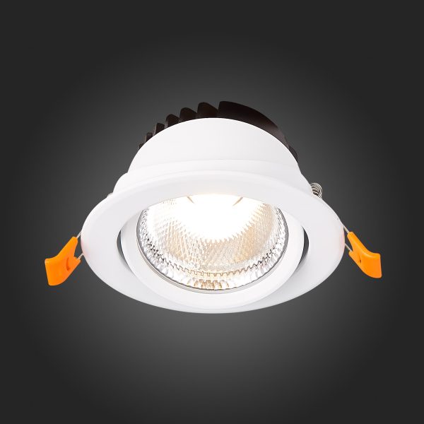 st211.538.10.36-sv-k-vstr.-belyj-led-110w-3000k-750lm-ra80-36-ip20-d109xh65-220-240v-vstraivaemye-svetilniki-1 ST211.538.10.36 Св-к встр. Белый LED 1*10W 3000K 750Lm Ra80 36° IP20 D109xH65 220-240V Встраиваемые светильники — изображение 2