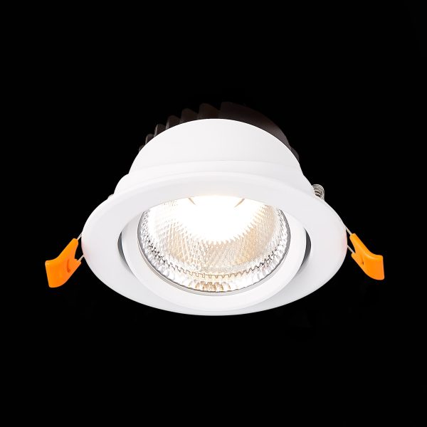 ST211.538.10.36 Св-к встр. Белый LED 1*10W 3000K 750Lm Ra80 36° IP20 D109xH65 220-240V Встраиваемые светильники ST211.538.10.36 Св-к встр. Белый LED 1*10W 3000K 750Lm Ra80 36° IP20 D109xH65 220-240V Встраиваемые светильники