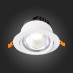 ST211.538.15.36 Св-к встр. Белый LED 1*15W 3000K 1 125Lm Ra80 36° IP20 D109xH65 220-240V Встраиваемые светильники — изображение 2
