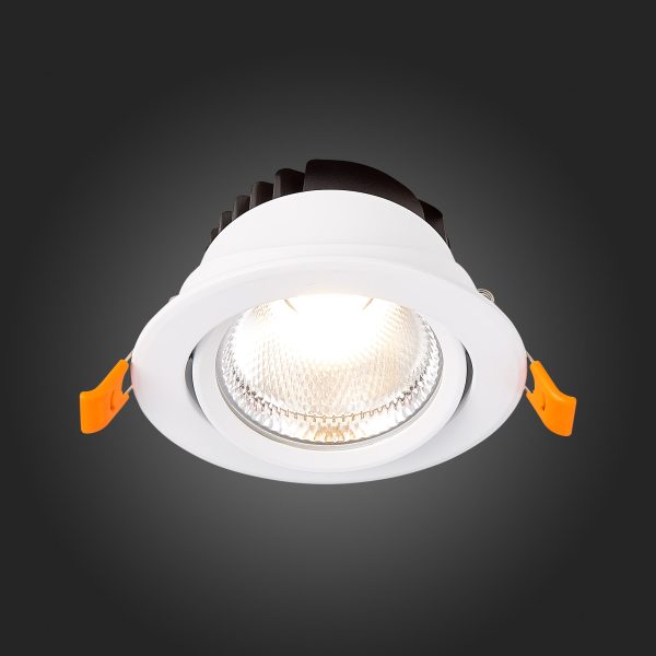 st211.538.24.36-sv-k-vstr.-belyj-led-124w-3000k-1-800lm-ra80-36-ip20-d138xh88-220-240v-vstraivaemye-svetilniki-1 ST211.538.24.36 Св-к встр. Белый LED 1*24W 3000K 1 800Lm Ra80 36° IP20 D138xH88 220-240V Встраиваемые светильники — изображение 2