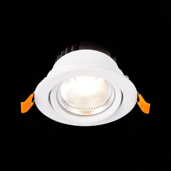 ST211.538.24.36 Св-к встр. Белый LED 1*24W 3000K 1 800Lm Ra80 36° IP20 D138xH88 220-240V Встраиваемые светильники ST211.538.24.36 Св-к встр. Белый LED 1*24W 3000K 1 800Lm Ra80 36° IP20 D138xH88 220-240V Встраиваемые светильники