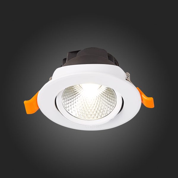 ST211.548.06.24 Св-к встр. Белый LED 1*6W 4000K 480Lm Ra80 24° IP20 D86xH50 220-240V Встраиваемые светильники — изображение 2