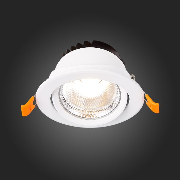 st211.548.10.36-sv-k-vstr.-belyj-led-110w-4000k-750lm-ra80-36-ip20-d109xh65-220-240v-vstraivaemye-svetilniki-1 ST211.548.10.36 Св-к встр. Белый LED 1*10W 4000K 750Lm Ra80 36° IP20 D109xH65 220-240V Встраиваемые светильники — изображение 2