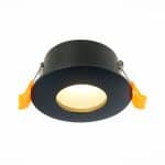 ST213.408.01 Св-к встр. Черный GU10 1*50W  IP44 D84xH50 220V Без ламп Встраиваемые светильники — изображение 3