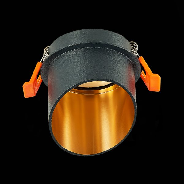 ST214.408.01 Св-к встр. Черный GU10 1*50W  IP20 L68xW68xH68 220V Без ламп Встраиваемые светильники — изображение 4