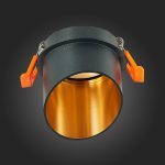 ST214.408.01 Св-к встр. Черный GU10 1*50W  IP20 L68xW68xH68 220V Без ламп Встраиваемые светильники — изображение 5