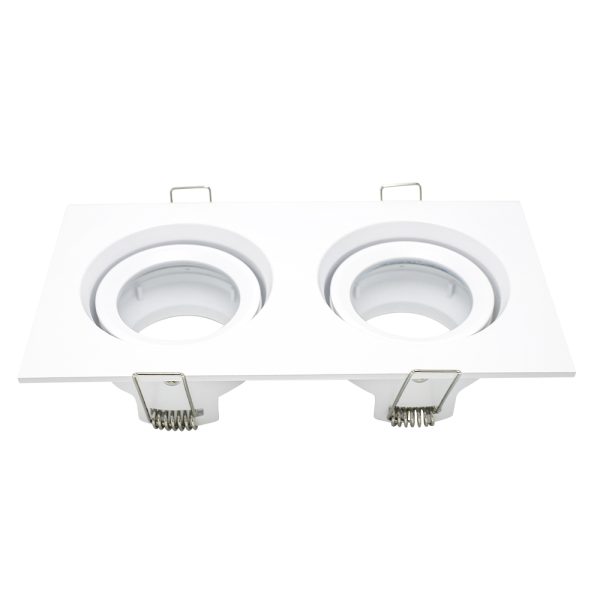 st255.528.02-sv-k-vstr.-belyj-gu10-250w-ip65-l180xw90xh40-220v-bez-lamp-vstraivaemye-svetilniki-1 ST255.528.02 Св-к встр. Белый GU10 2*50W  IP65 L180xW90xH40 220V Без ламп Встраиваемые светильники — изображение 2