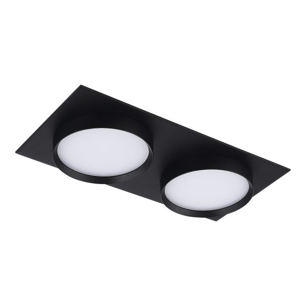 ST258.408.02 Св-к встр. Черный GX53 2*50W IP20 L220xW109xH43 220V Без ламп Встраиваемые светильники — изображение 3
