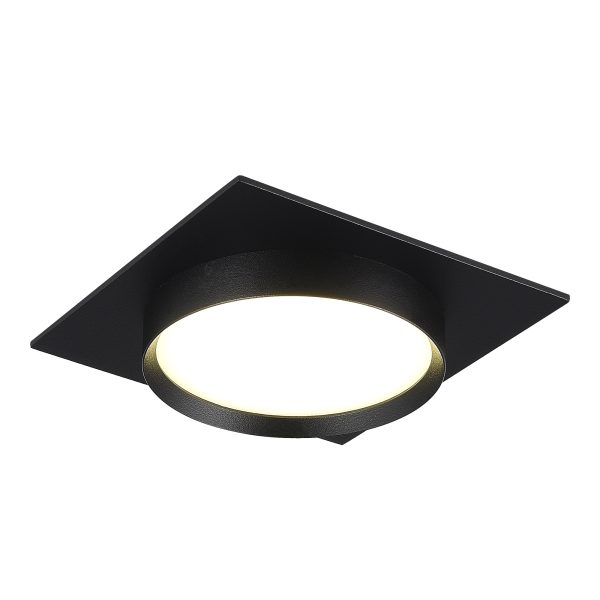 ST258.418.01 Св-к встр. Черный GX53 1*50W IP20 L109xW109xH43 220V Без ламп Встраиваемые светильники — изображение 2