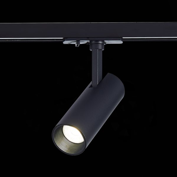 ST350.436.10.36 Св-к трек. Черный LED 1*10W 3000K 900Lm Ra?90 36° IP20 L137xW49xH171 100-240V Однофазная трековая система ST350.436.10.36 Св-к трек. Черный LED 1*10W 3000K 900Lm Ra?90 36° IP20 L137xW49xH171 100-240V Однофазная трековая система