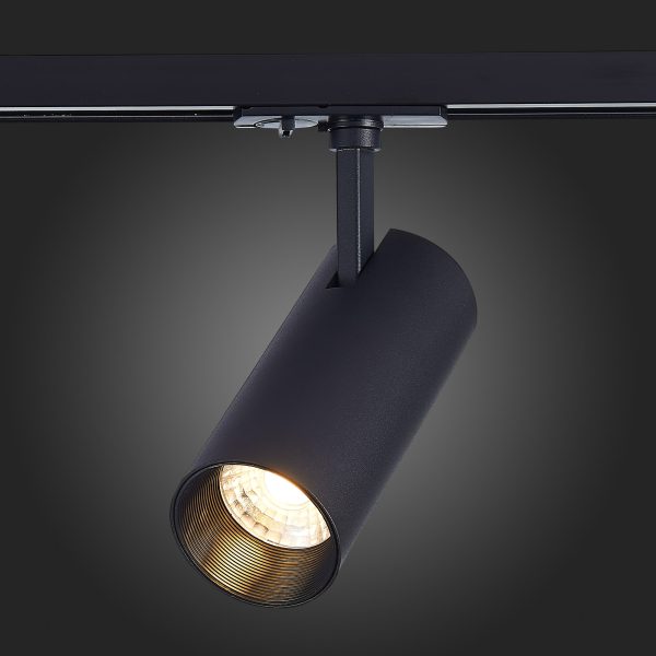 st350.436.20.36-sv-k-trek.-chernyj-led-120w-3000k-1-800lm-ra90-36-ip20-l158xw65xh193-100-240v-odnofaznaja-trekovaja-sistema-1 ST350.436.20.36 Св-к трек. Черный LED 1*20W 3000K 1 800Lm Ra?90 36° IP20 L158xW65xH193 100-240V Однофазная трековая система — изображение 2