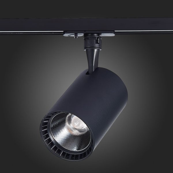 ST351.446.15.36 Св-к трек. Черный LED 1*15W 4000K 1 350Lm Ra?90 36° IP20 L118xW78xH174 100-240V Однофазная трековая система — изображение 5