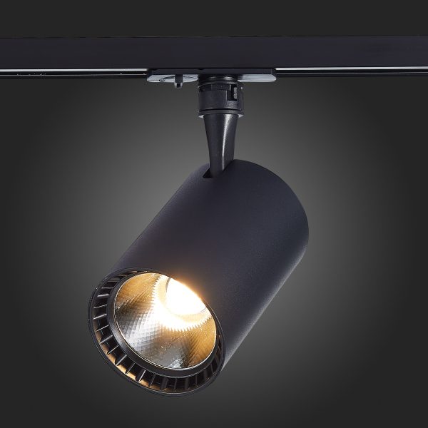 st351.446.20.24-sv-k-trek.-chernyj-led-120w-4000k-1-800lm-ra80-24-ip20-l118xw78xh174-100-240v-odnofaznaja-trekovaja-sistema-1 ST351.446.20.24 Св-к трек. Черный LED 1*20W 4000K 1 800Lm Ra?80 24° IP20 L118xW78xH174 100-240V Однофазная трековая система — изображение 2