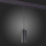 ST357.433.06 Магнитный трековый светильник подвесной ZOOM Черный LED 1*6W 3000K 667Lm Ra>80 10-60° I SKYLINE 48 — изображение 5