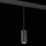 ST357.443.06 Магнитный трековый светильник подвесной ZOOM Черный LED 1*6W 4000K 667Lm Ra>80 10-60° I SKYLINE 48