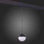 ST358.433.07 Магнитный трековый светильник подвесной Черный LED 1*7W 3000K 520Lm Ra>80 120° IP20 D90 SKYLINE 48 — изображение 5