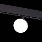 ST358.446.07 Магнитный трековый светильник Черный LED 1*7W 4000K 520Lm Ra>80 120° IP20 L120xW90xH192 SKYLINE 48