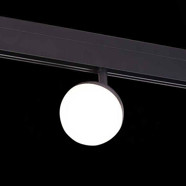 ST358.446.07 Магнитный трековый светильник Черный LED 1*7W 4000K 520Lm Ra>80 120° IP20 L120xW90xH192 SKYLINE 48 ST358.446.07 Магнитный трековый светильник Черный LED 1*7W 4000K 520Lm Ra>80 120° IP20 L120xW90xH192 SKYLINE 48