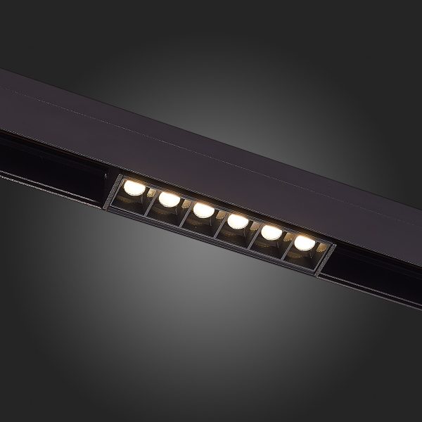 ST361.436.06 Магнитный трековый светильник Черный LED 1*6W 3000K 532Lm Ra>90 36° IP20 L115xW22xH44 4 SKYLINE 48 — изображение 2